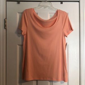 Basic Scoop Neck Tee